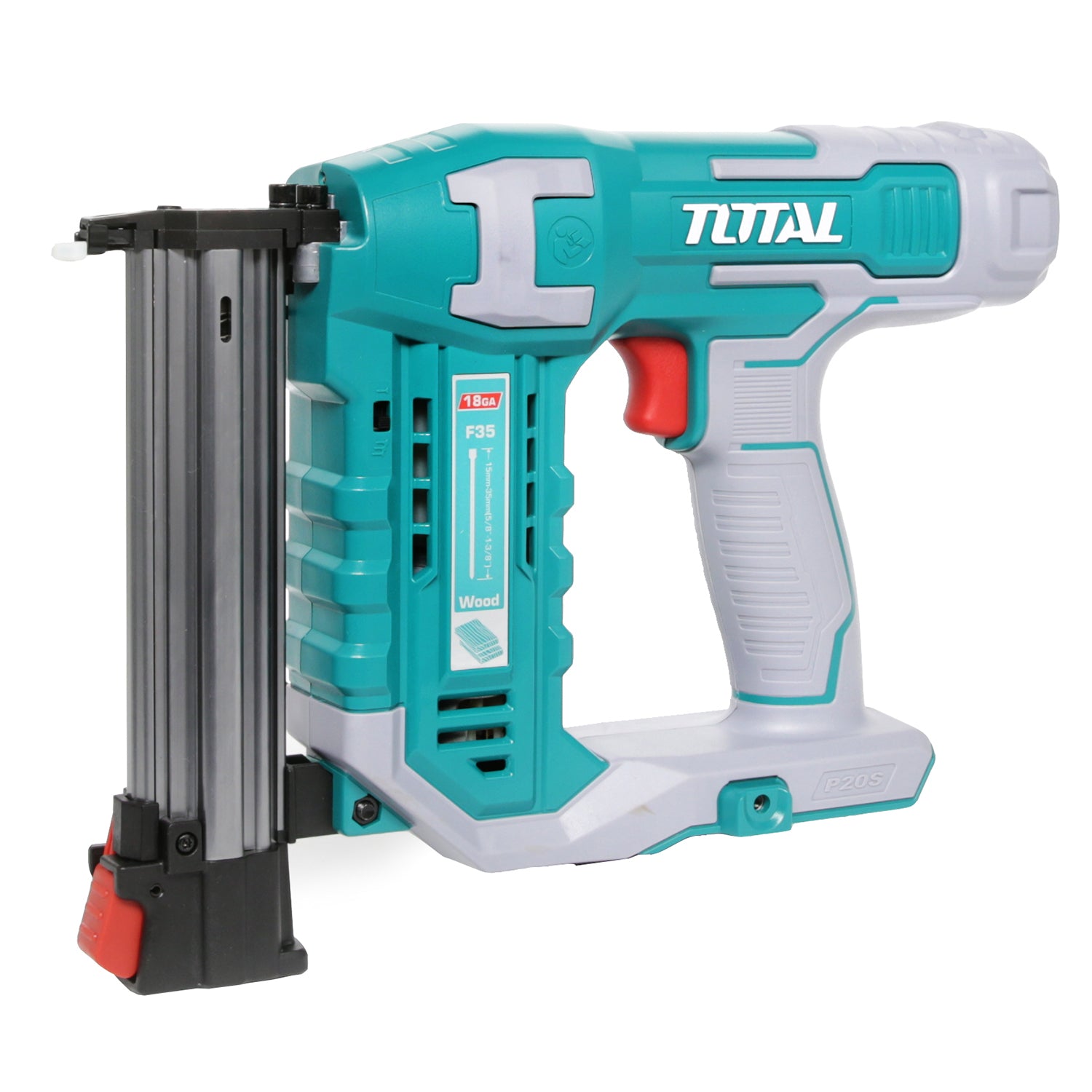 Total Li-Ion 20V Cordless Brad Nailer Kit (Battery not included) - TCBNLI3505