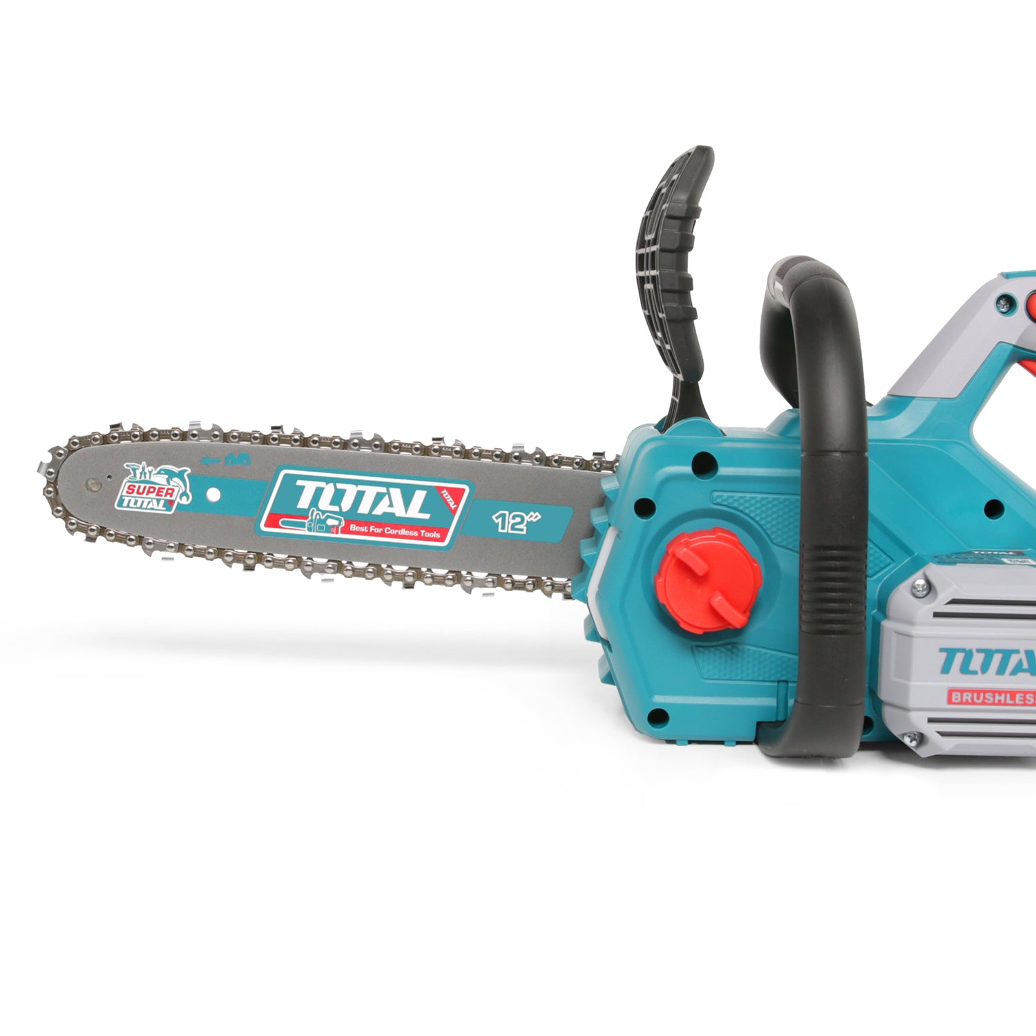 Total Li-Ion 20V Chain Saw (with 2 x Batteries & Charger) - TGSLI201286