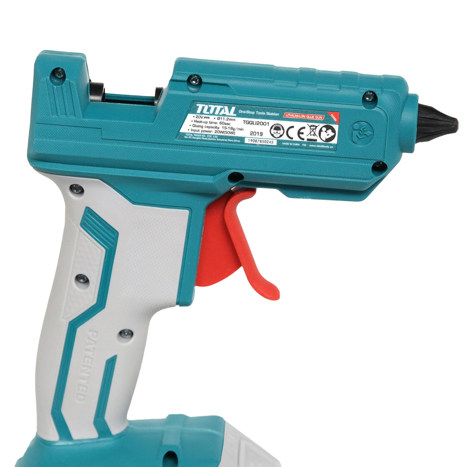 Total Li-Ion 20V Glue Gun (Battery not included) - TGGLI2001