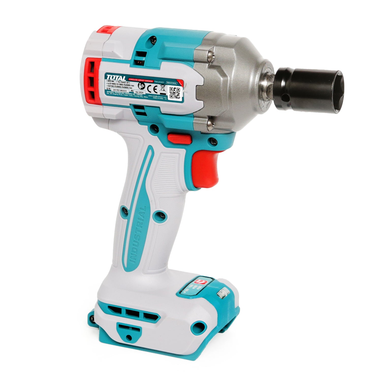 Total Li-Ion 20V Impact Wrench (Battery Not Included) - TIWLI20401