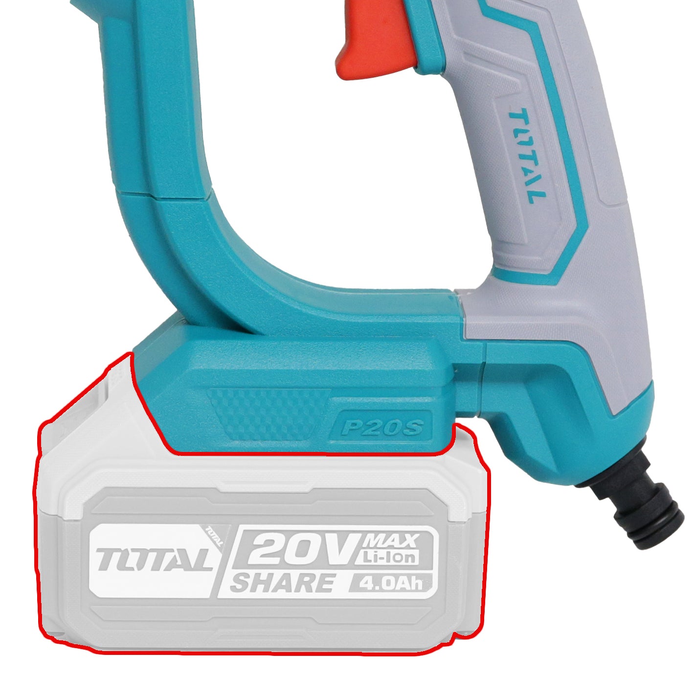 Total Li-Ion 20V Pressure Washer (Battery not included) - TPWLI2008