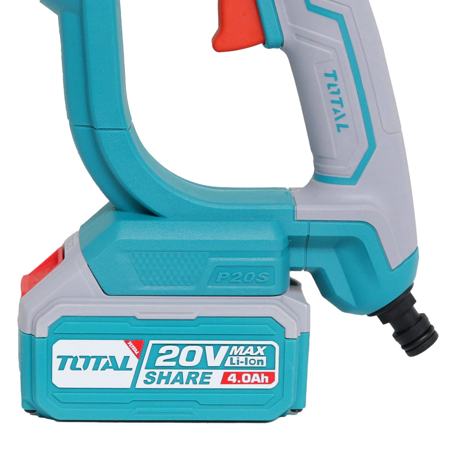 Total Li-Ion 20V Pressure Washer (with Battery & Charger) - TPWLI20084