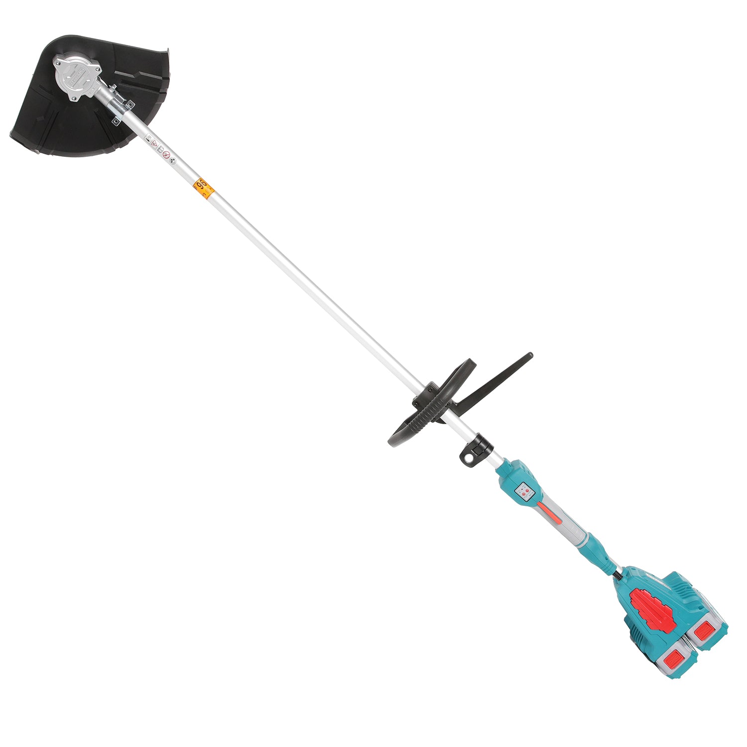 Total Li-Ion 40V String Trimmer & Brush Cutter (with 2 Batteries & Charger) - TSTLI200285