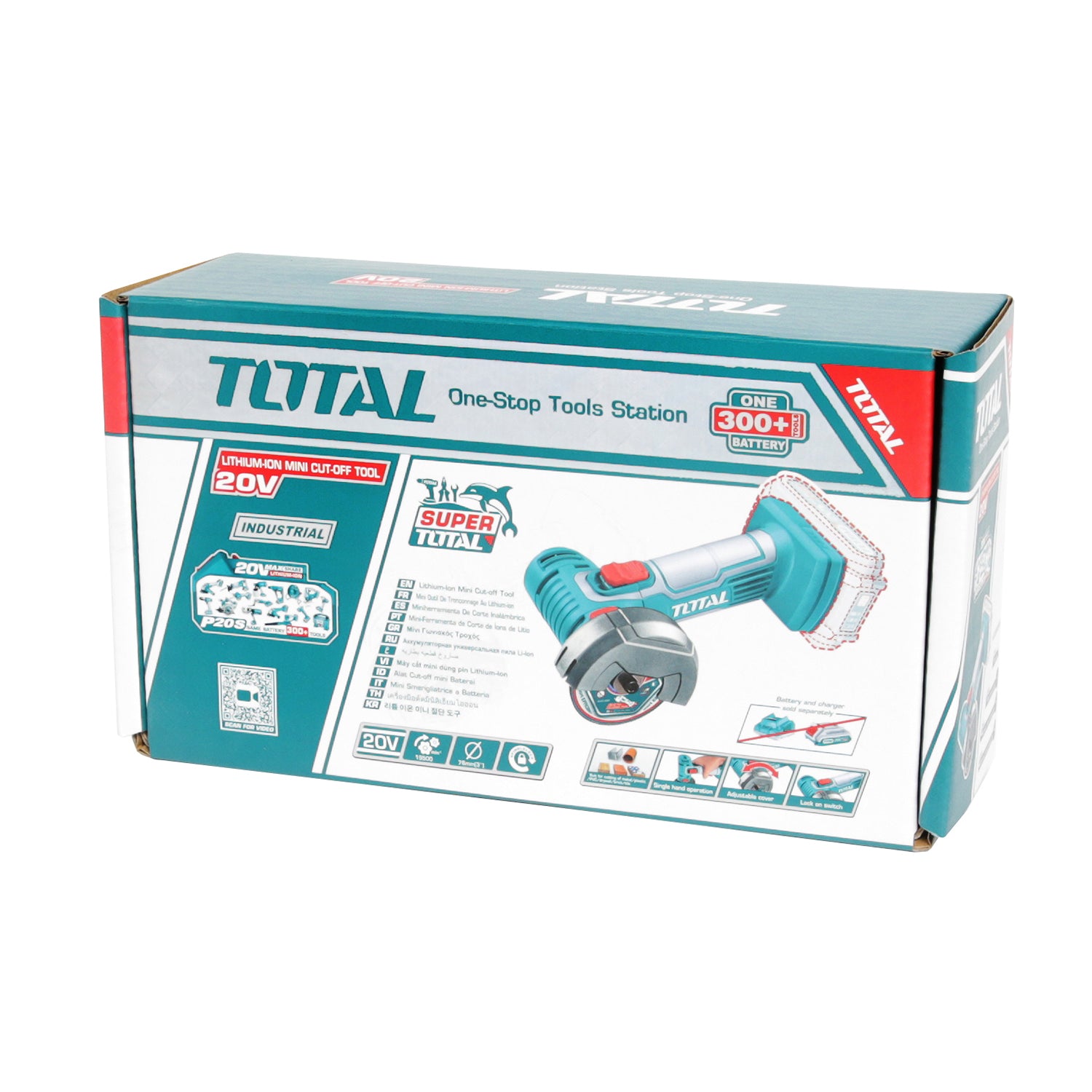 Total Li-Ion 20V Mini Cut-off Tool (Battery not included) - TAGLI76011