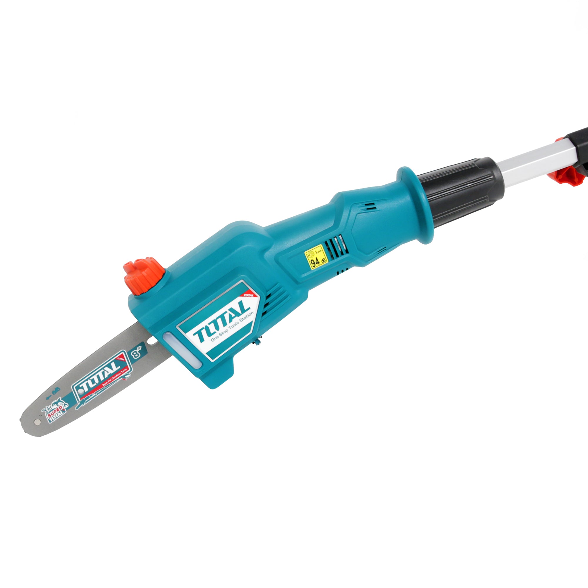 Total Li-Ion 20V Pole Saw with Pole Hedge Trimmer (with Battery & Charger) - TPTS201681