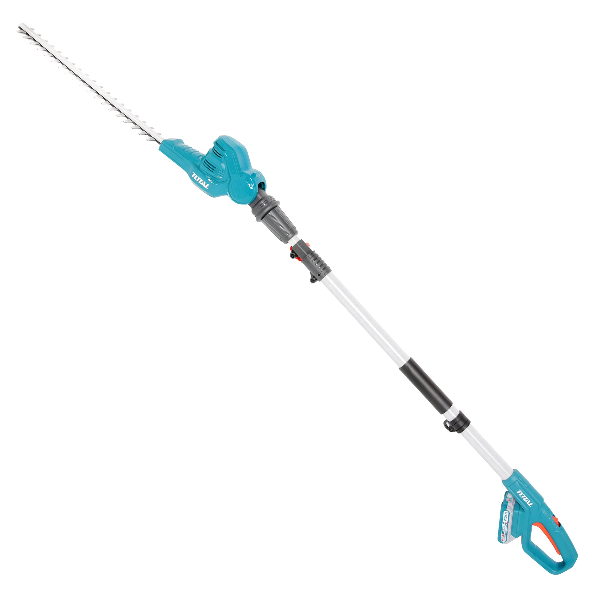 Total Li-Ion 20V Pole Saw with Pole Hedge Trimmer (with Battery & Charger) - TPTS201681