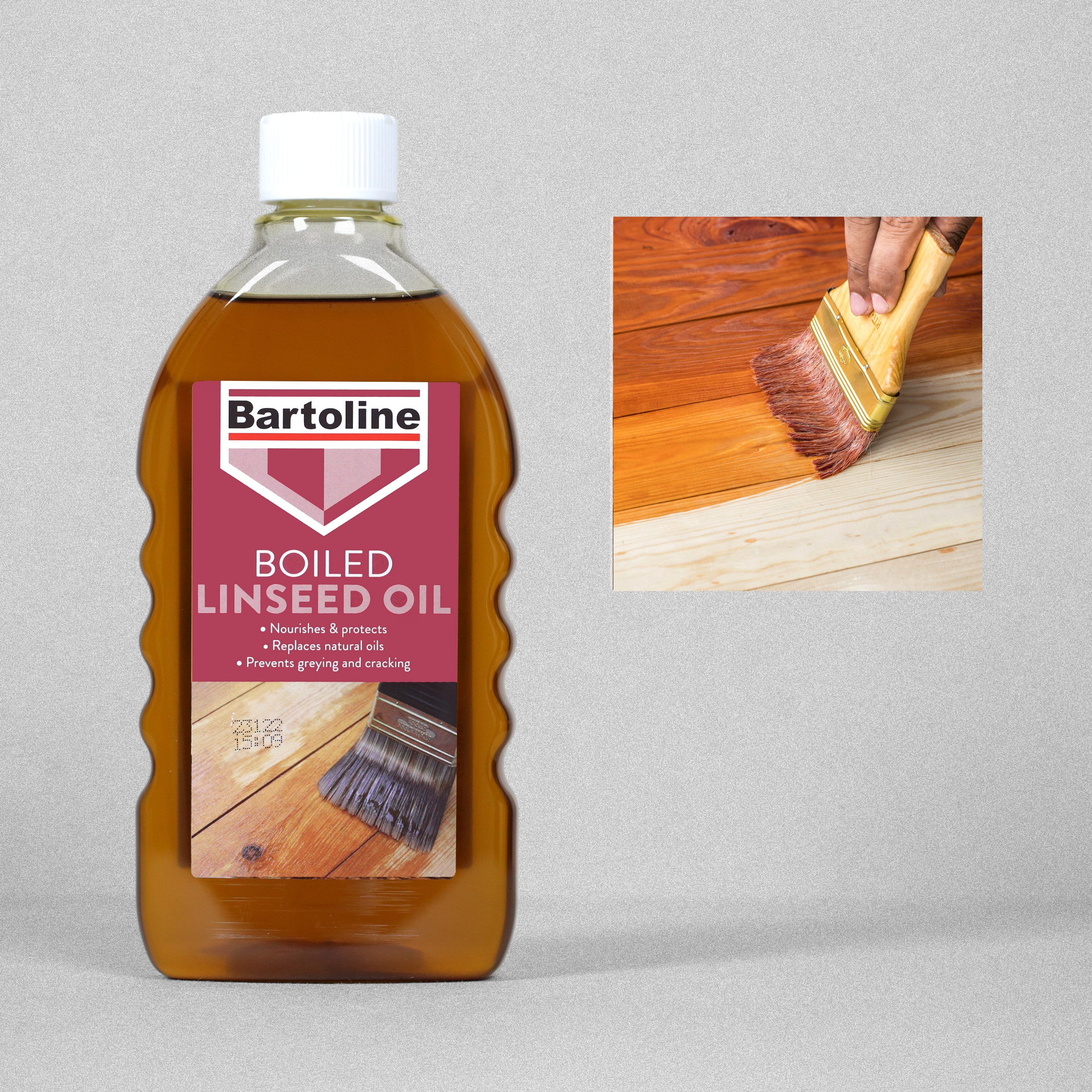 Bartoline Natural Oil Replacement Boiled Linseed Oil - 500ml