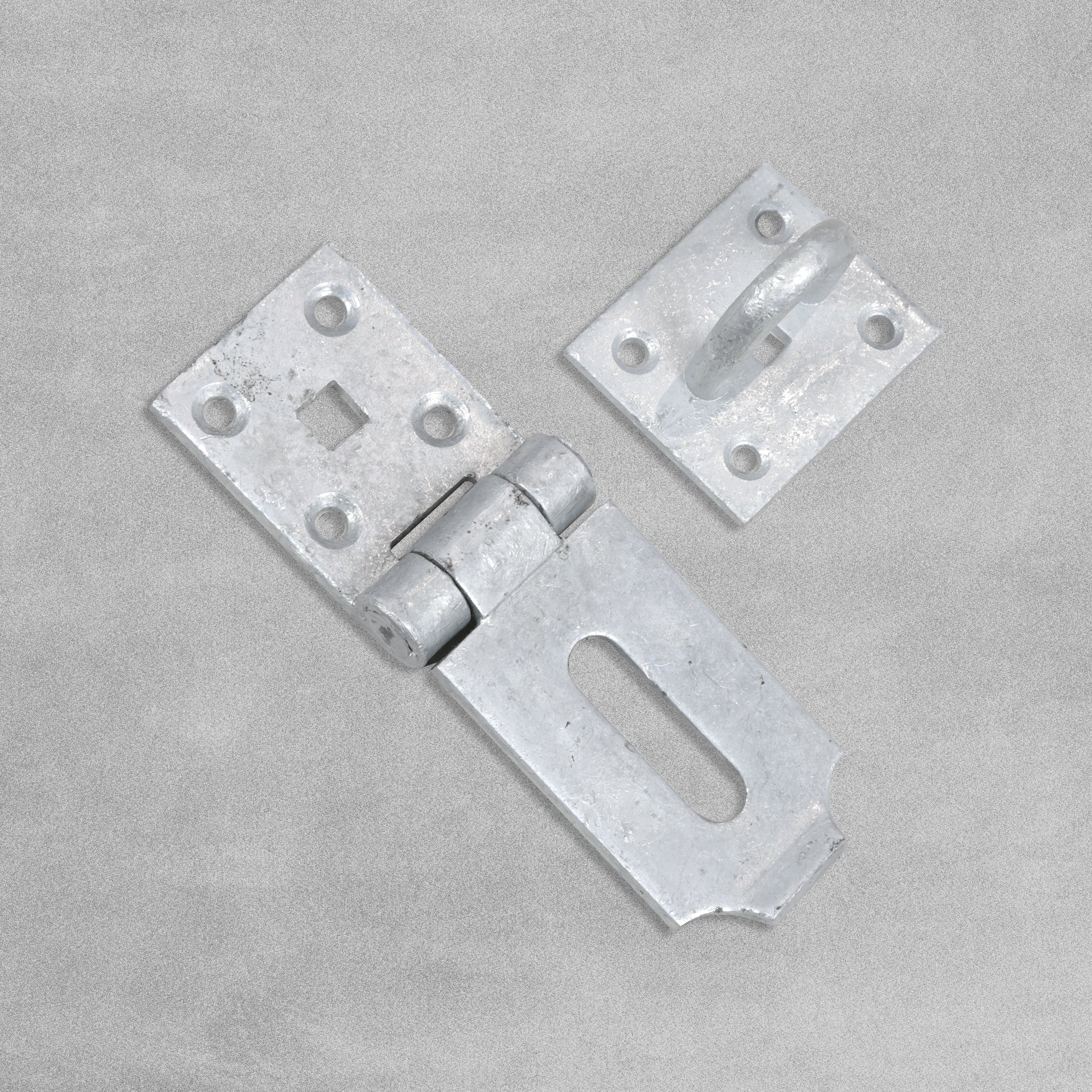 Heavy Hasp & Staple Galvanised - 150mm / 6"