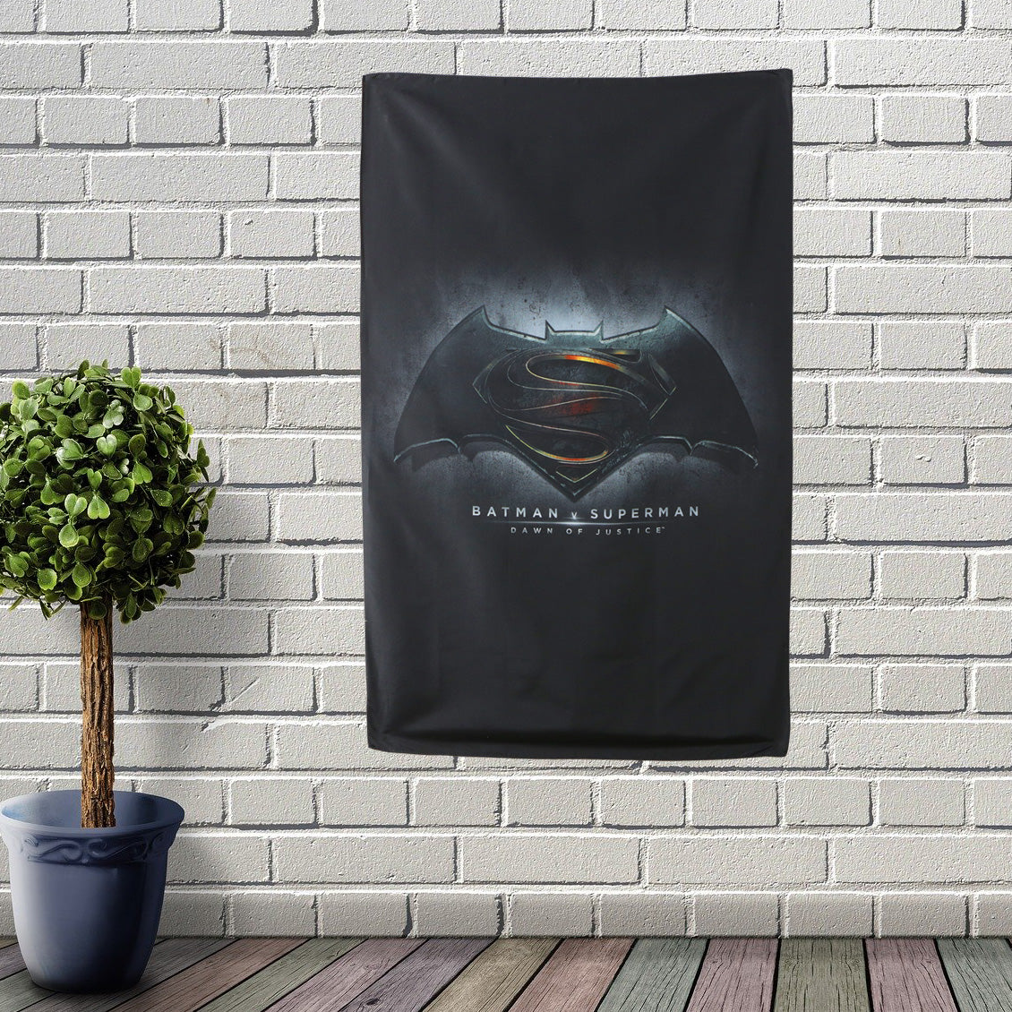 Batman Vs Superman Dawn Of Justice Official DC Fabric Poster