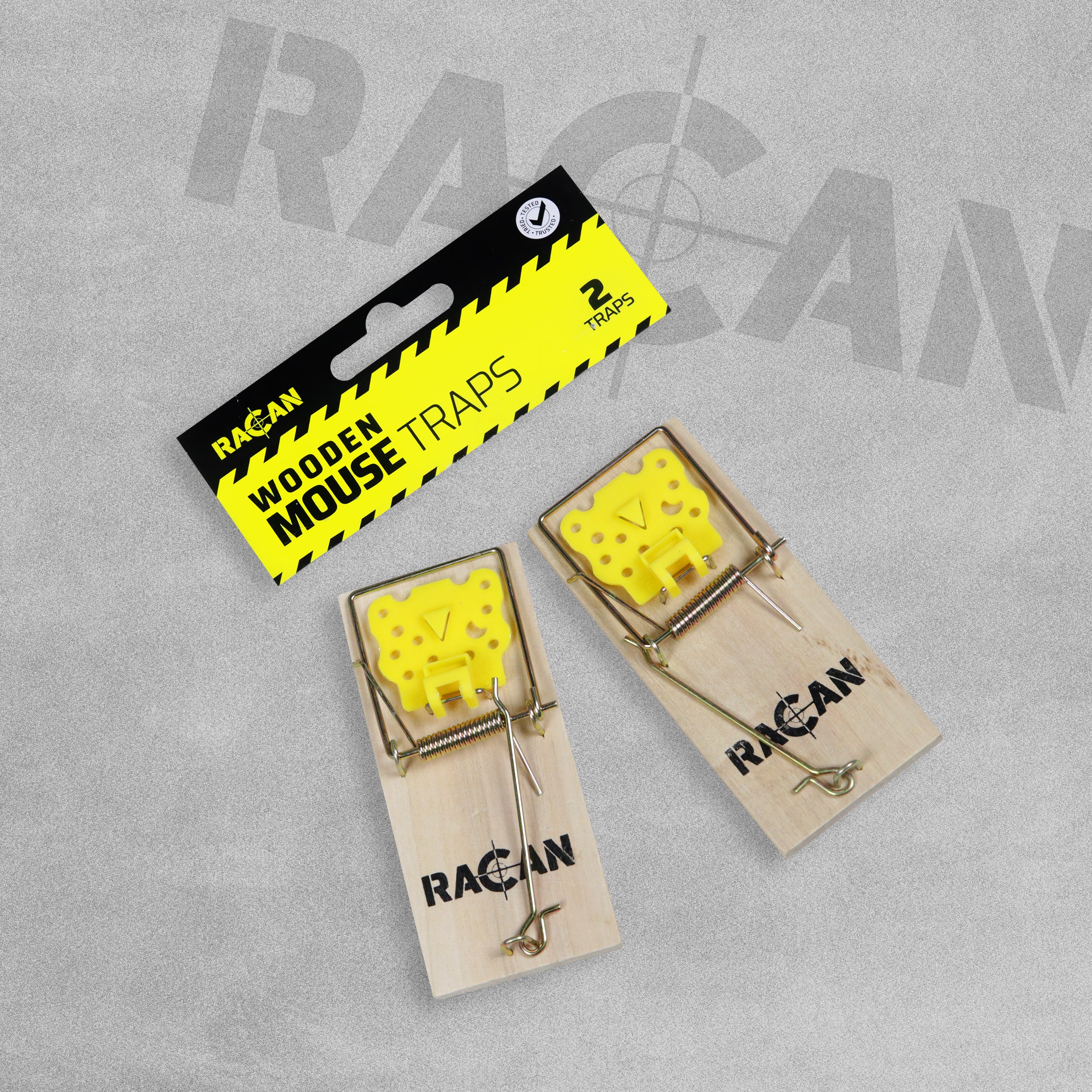 Racan Wooden Mouse Trap - Pack of 2