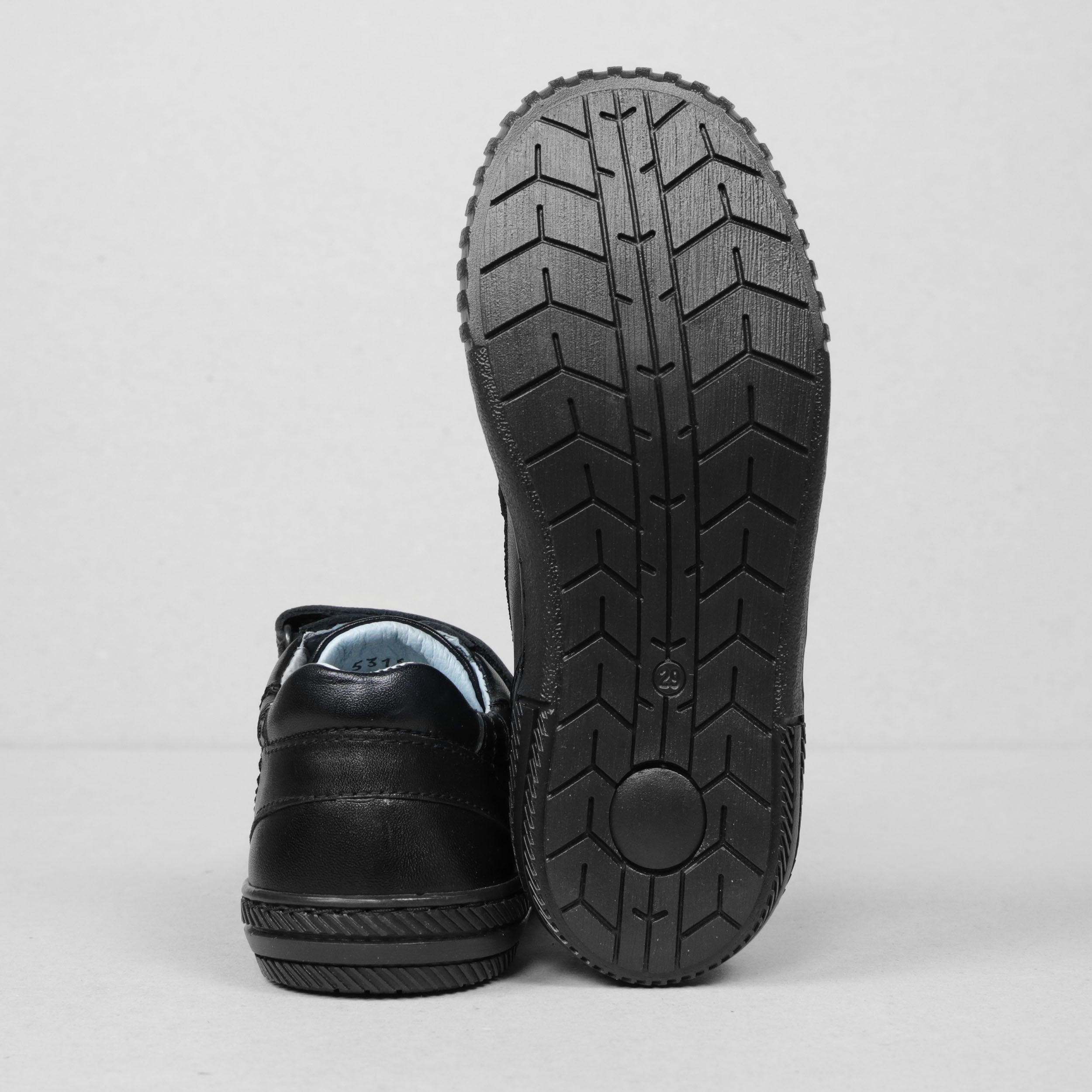 Black leather nike school shoes best sale