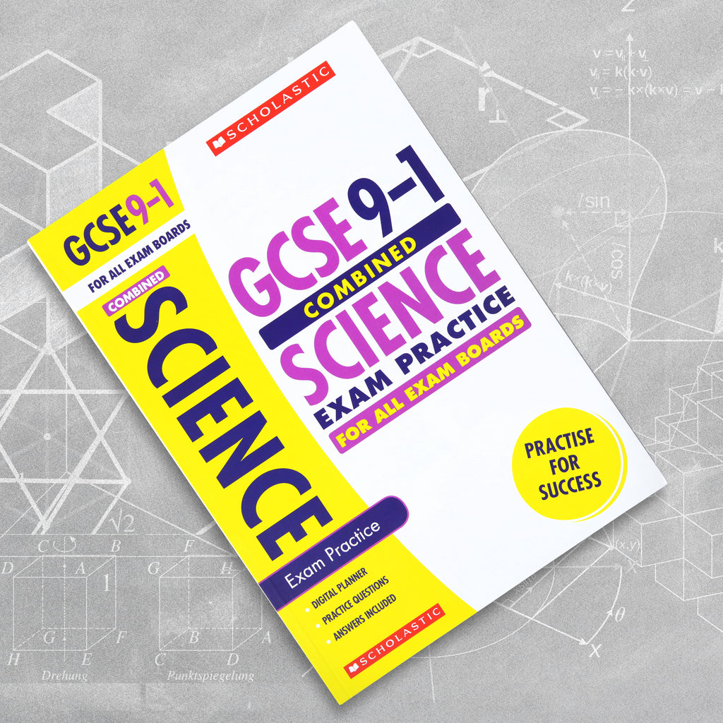 Scholastic GCSE 9-1 Combined Science Exam Practice book