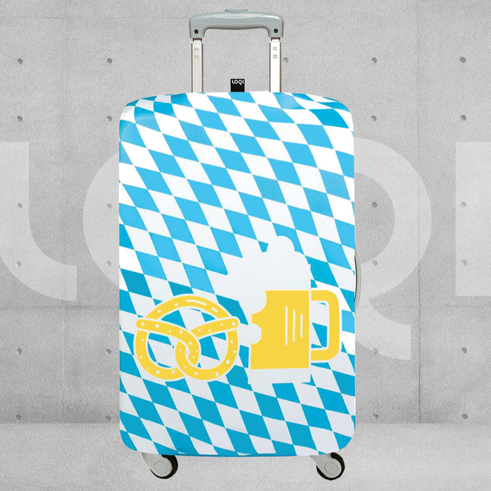 Loqi Luggage Cover - Pretzel