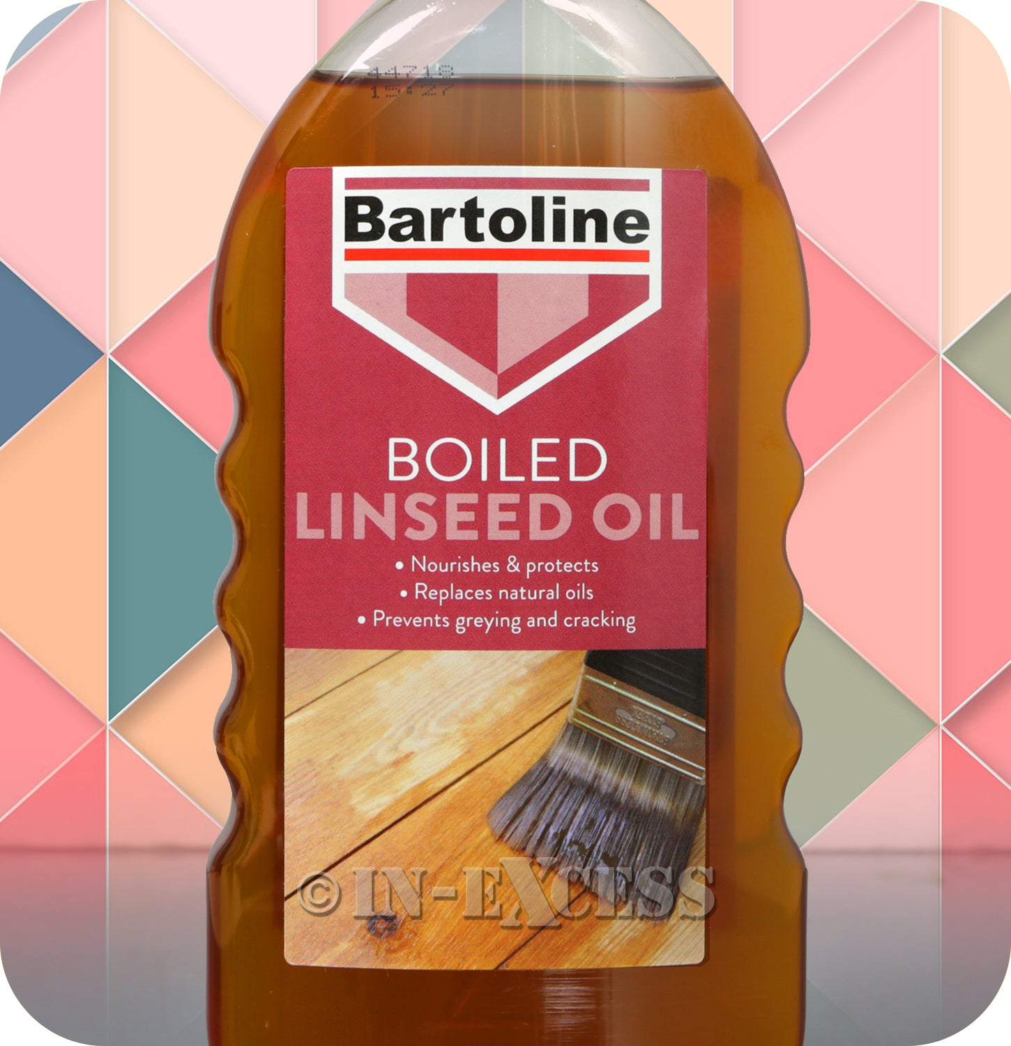 Bartoline Natural Oil Replacement Boiled Linseed Oil - 500ml