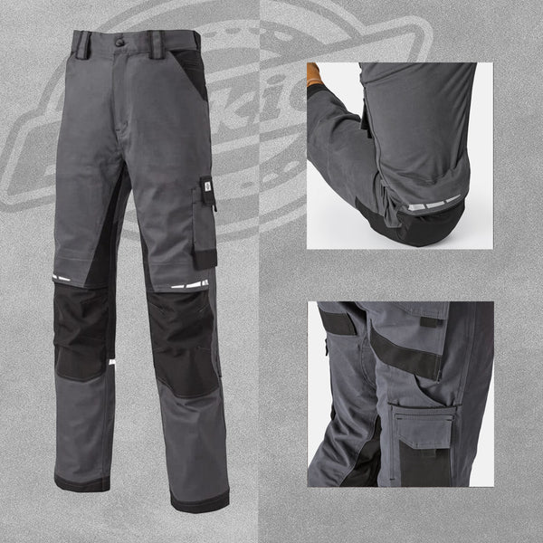 Dickies - Trousers Direct GDT Grey/Black – In-Excess Premium