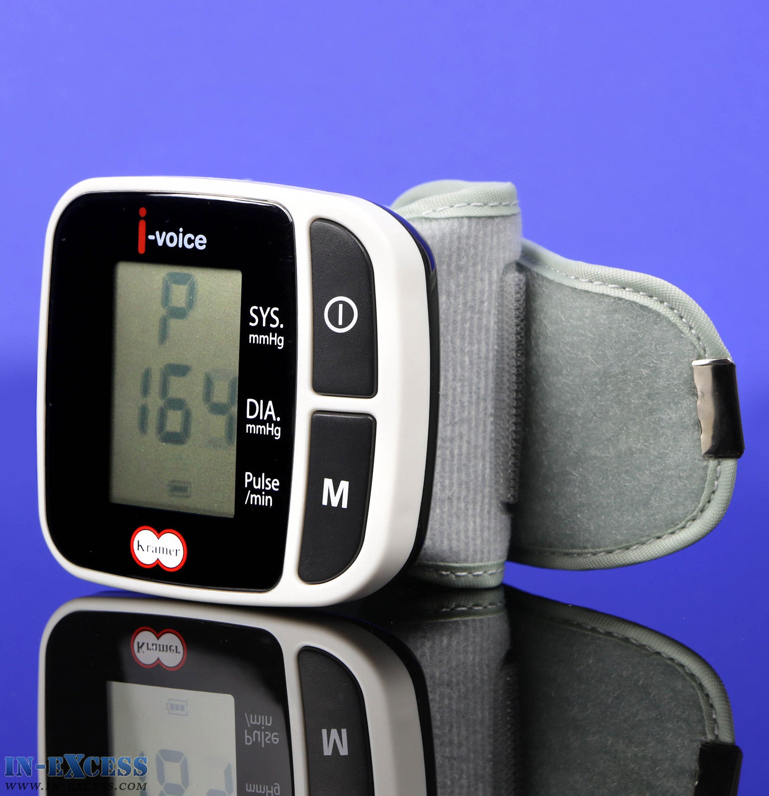 Kramer I-Voice Automatic Talking Digital Wrist Blood Pressure Monitor