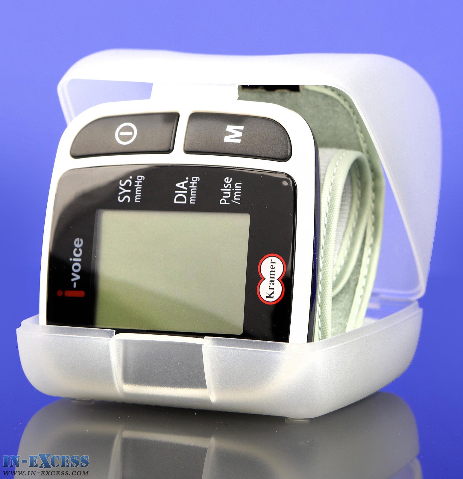 Kramer I-Voice Automatic Talking Digital Wrist Blood Pressure Monitor