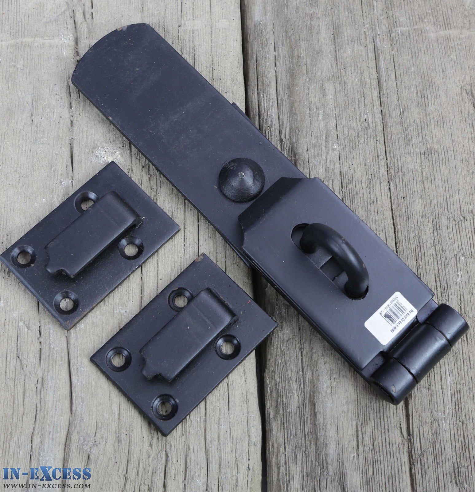 In-Excess Black Epoxy 350mm Heavy Swivel Locking Bar