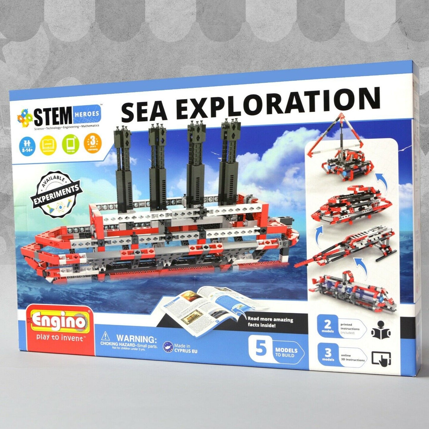 Engino STEM Heroes Sea Exploration Construction Set