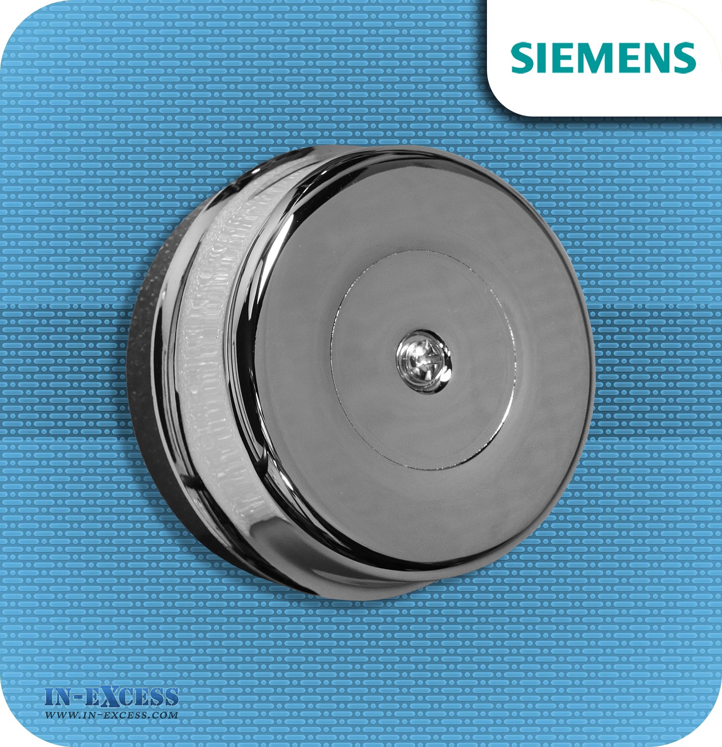 Siemens Wired Chrome Effect Door Bell Which is Transformer Operated - JSJS-305 (DCW8)