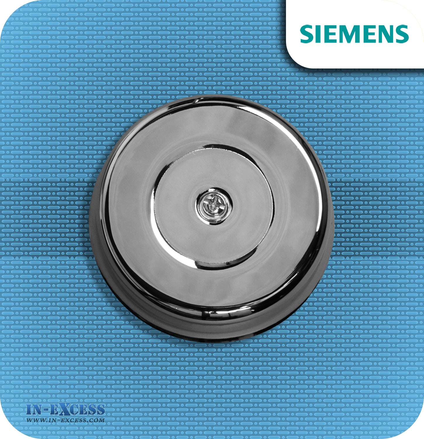 Siemens Wired Chrome Effect Door Bell Which is Transformer Operated - JSJS-305 (DCW8)